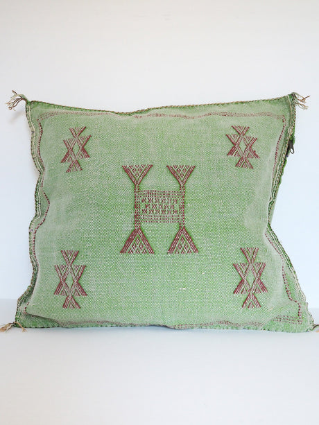 Cactus silk pillow - green - Äventyr