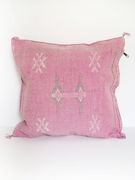 Cactus silk pillow - light pink - 2 - Äventyr