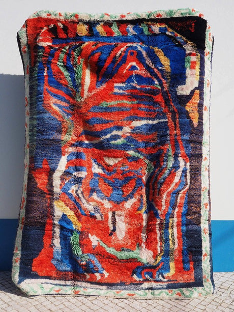 Made to Order - Art collaboration - Tiger - 虎 - 280 x 200 cm - Äventyr