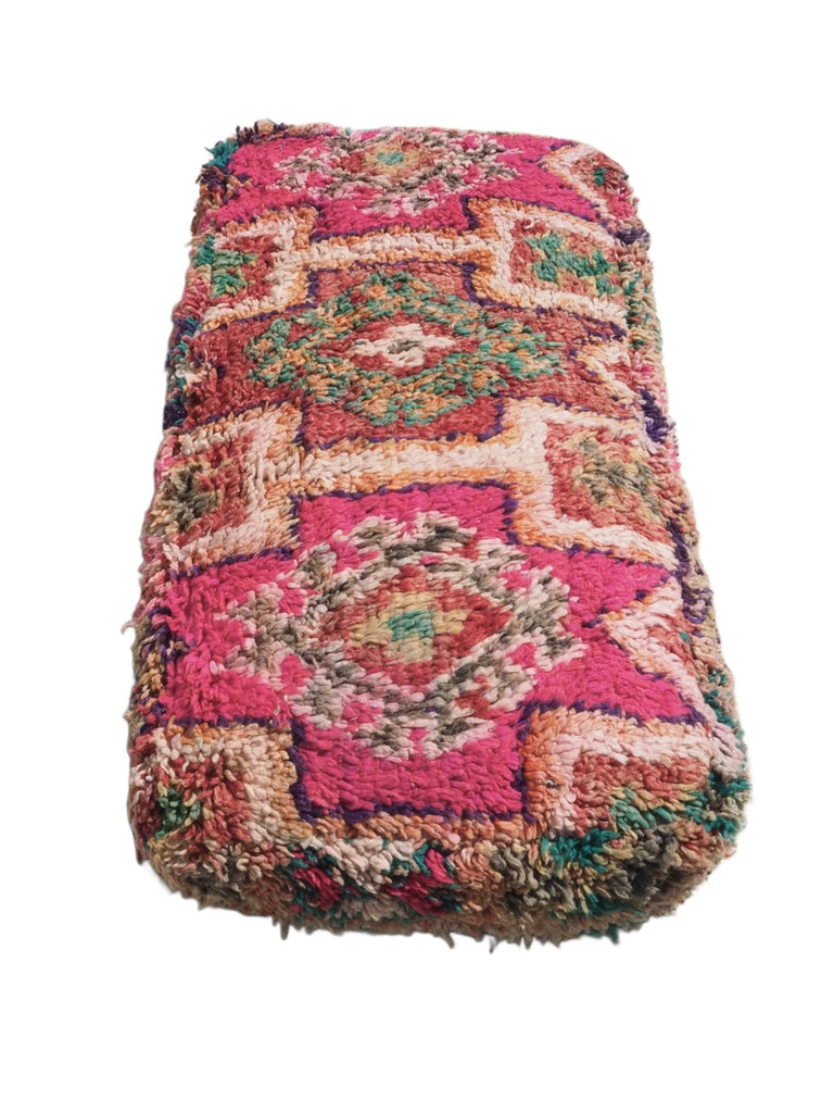 MOROCCAN VINTAGE WOOL FLOOR PILLOW - BIG - 4 - Äventyr