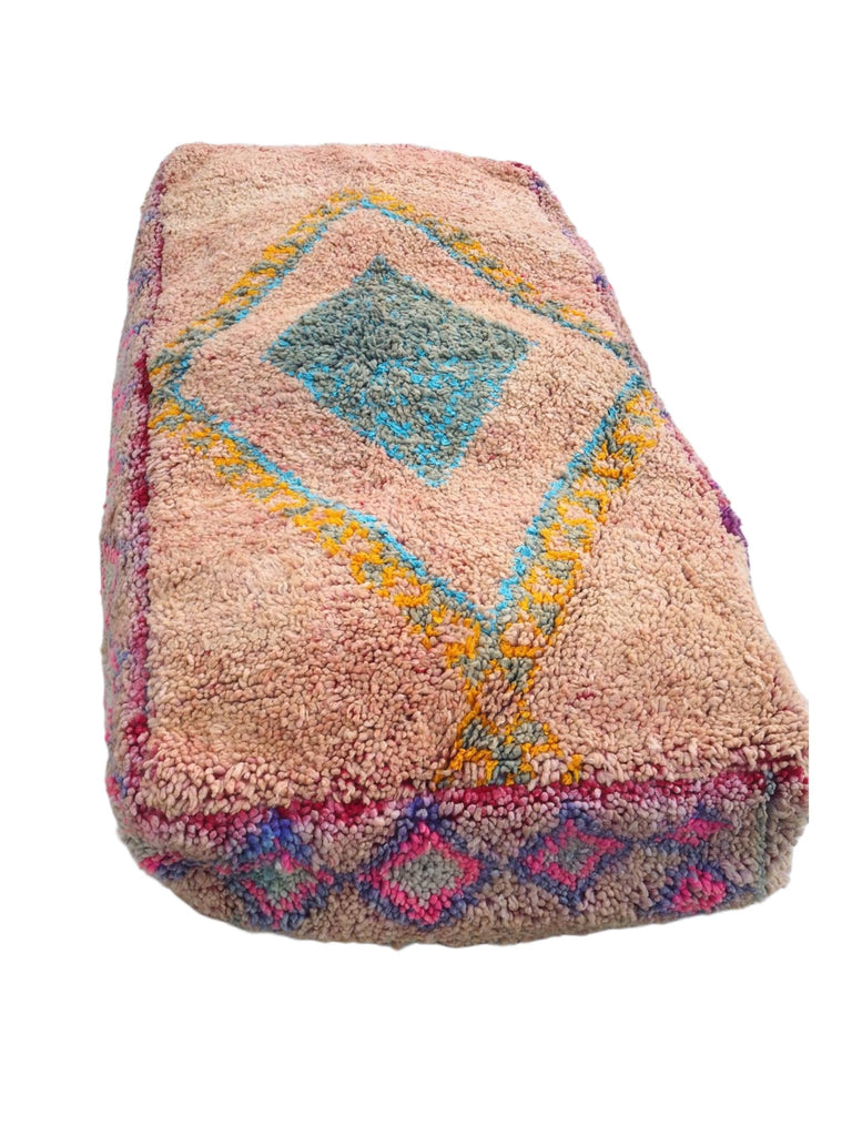 MOROCCAN VINTAGE WOOL FLOOR PILLOW - BIG - 7 - Äventyr