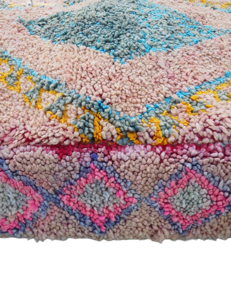 MOROCCAN VINTAGE WOOL FLOOR PILLOW - BIG - 7 - Äventyr